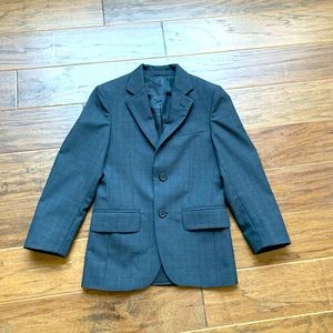 Two-Piece Charcoal Suit, Excellent Condition